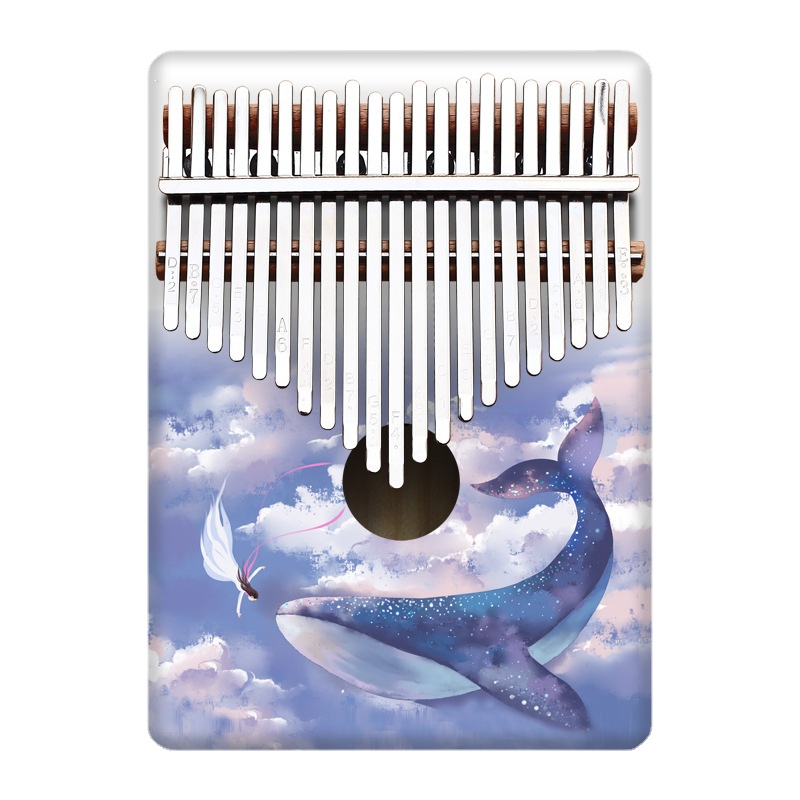 Musical Instruments Cartoon - Colorido 21 chave kalimba crianças dos