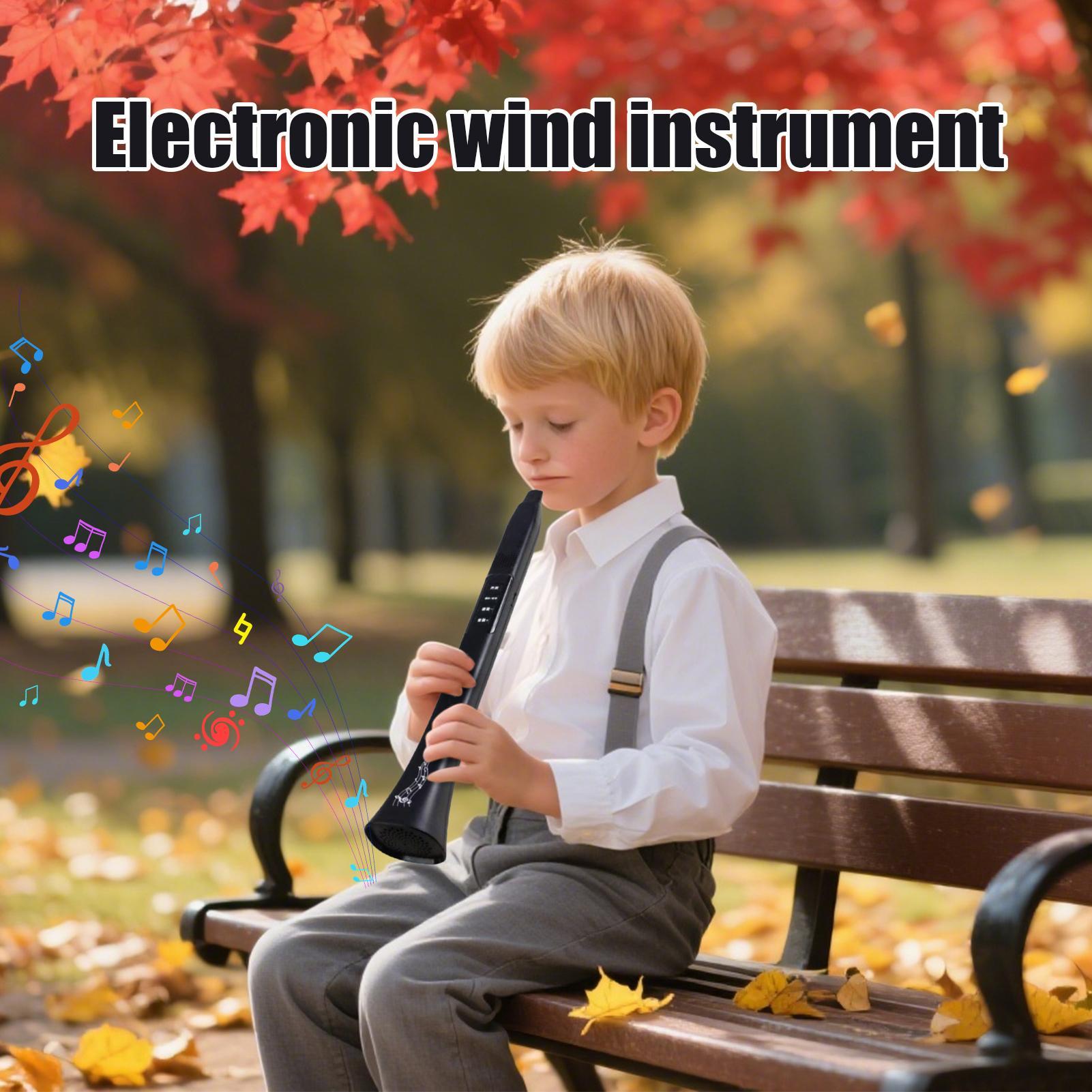Musical Instrument Synthesizer - Instrumento de vento digital eletrônico portátil