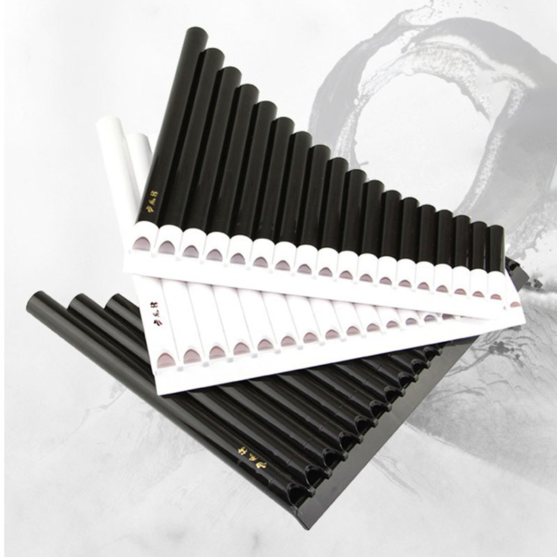 Musical Instrument Pipe - Flauta Panflute de 18 Tubos em