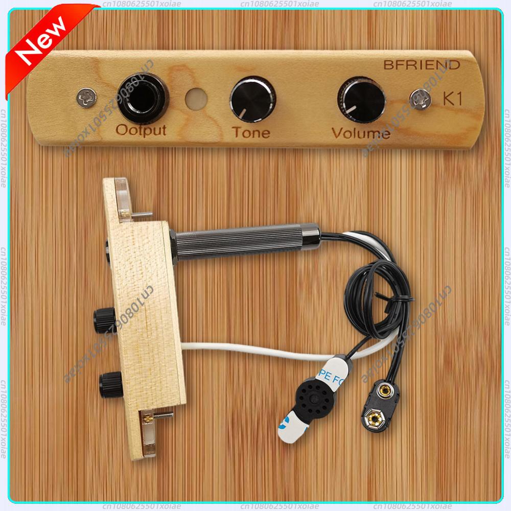Cajon Musical Instrument - Pré-amplificador/Pickup para Cajon com Controle de