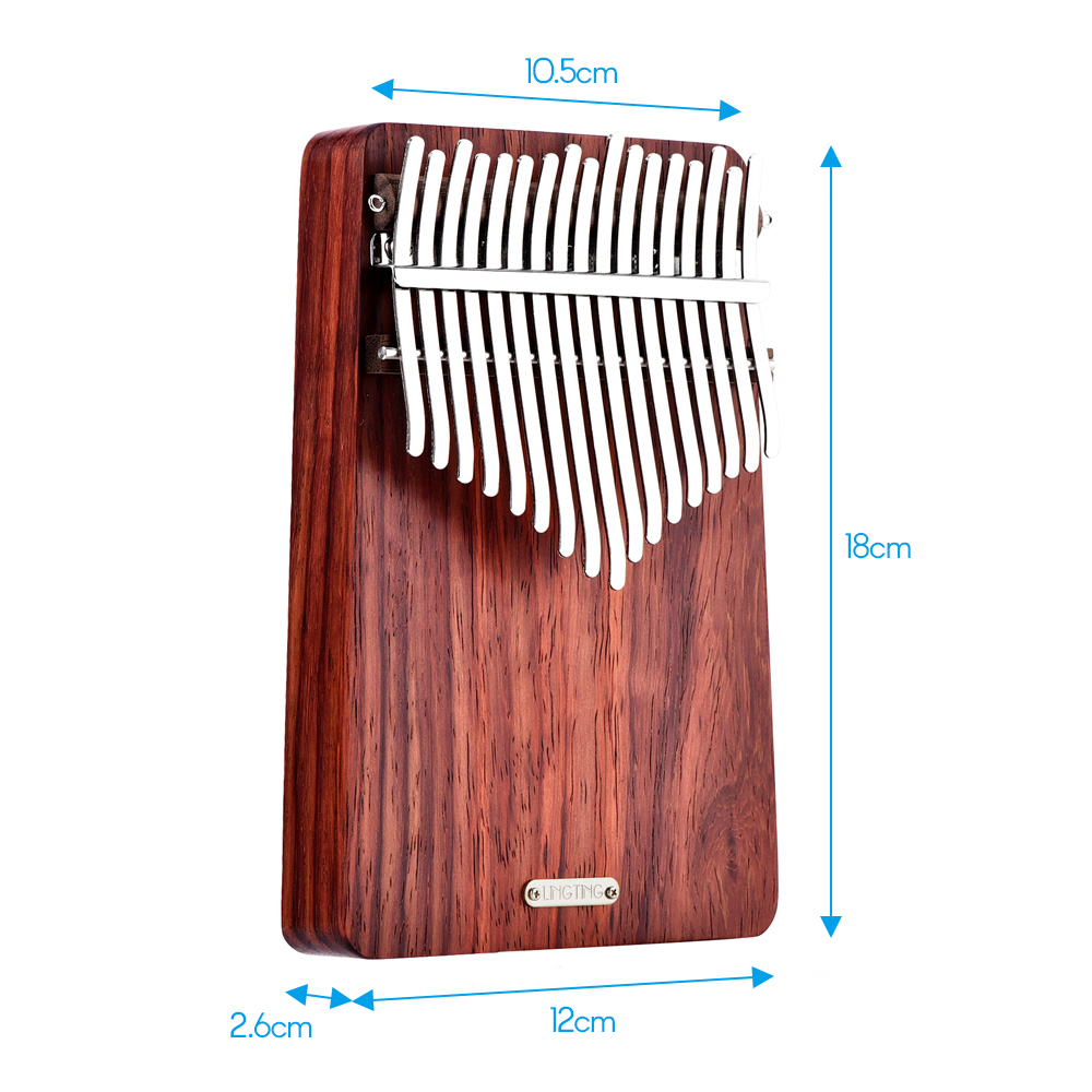 Lingting 17 teclas kalimba por - Musical Instrument Africa avaliação e preço
