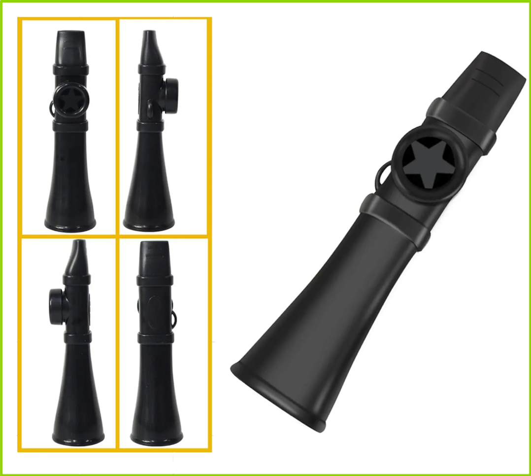 Flauta Kazoo Portátil em ABS,  - Musical Instrument Easy To Learn For Adults avaliação e preço