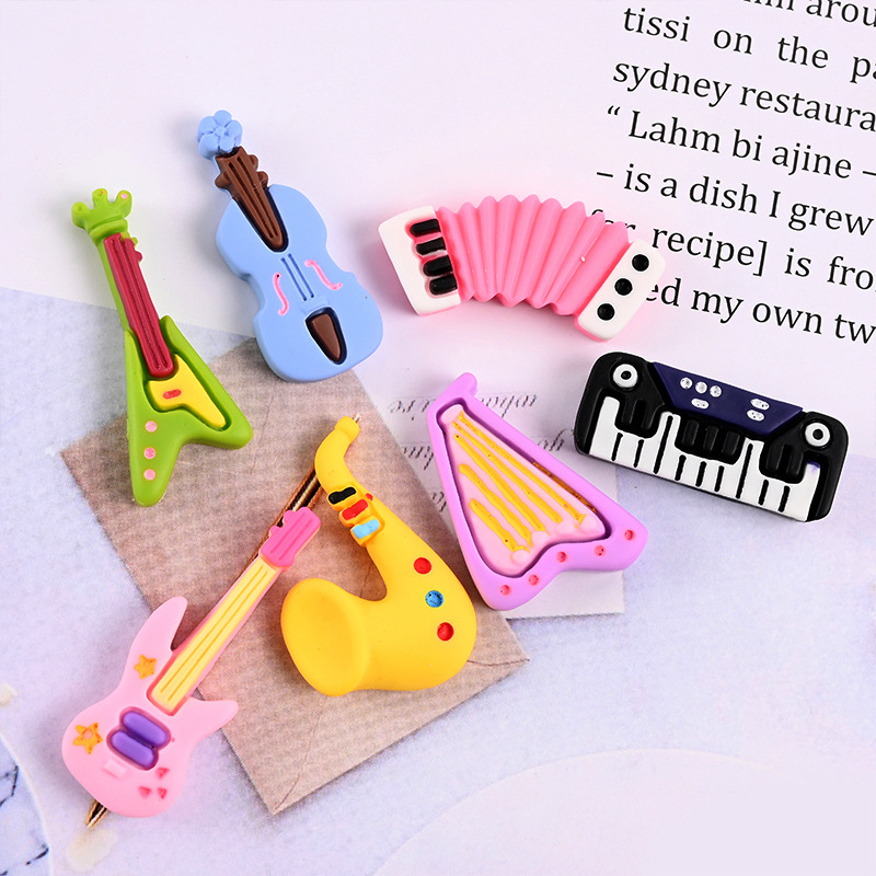10 Peças de Instrumentos Music - Musical Instruments Cartoon avaliação e preço