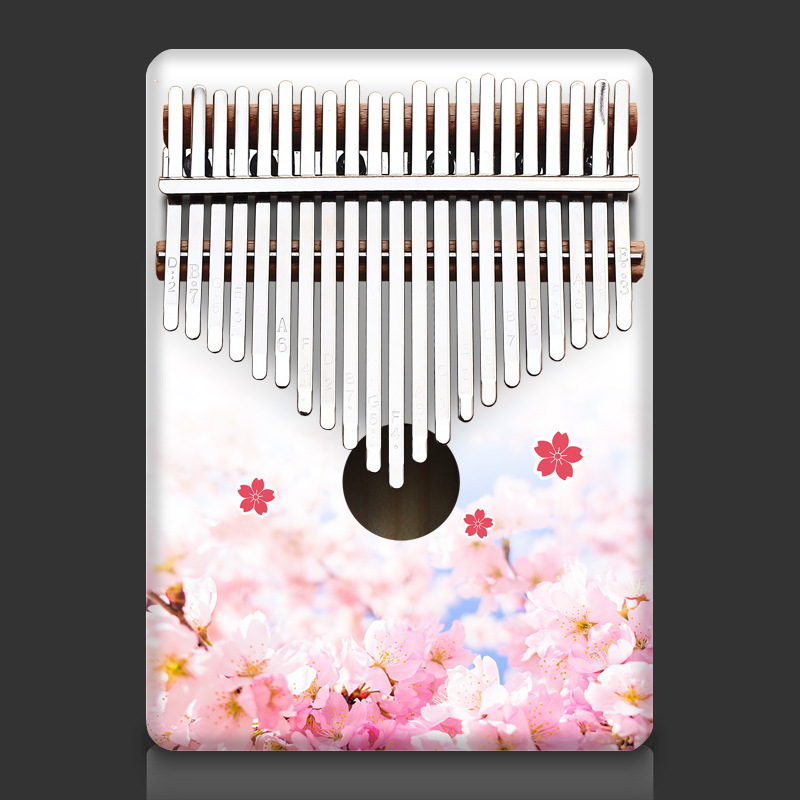 Colorido 21 chave kalimba cria - Musical Instruments Cartoon avaliação e preço