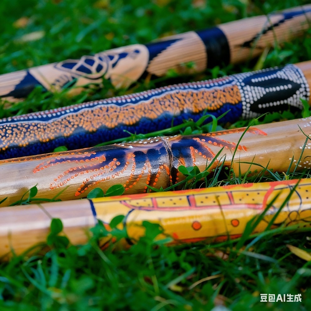 Didgeridoo de Teca Pintado 100 - Musical Instrument Didgeridoo avaliação e preço