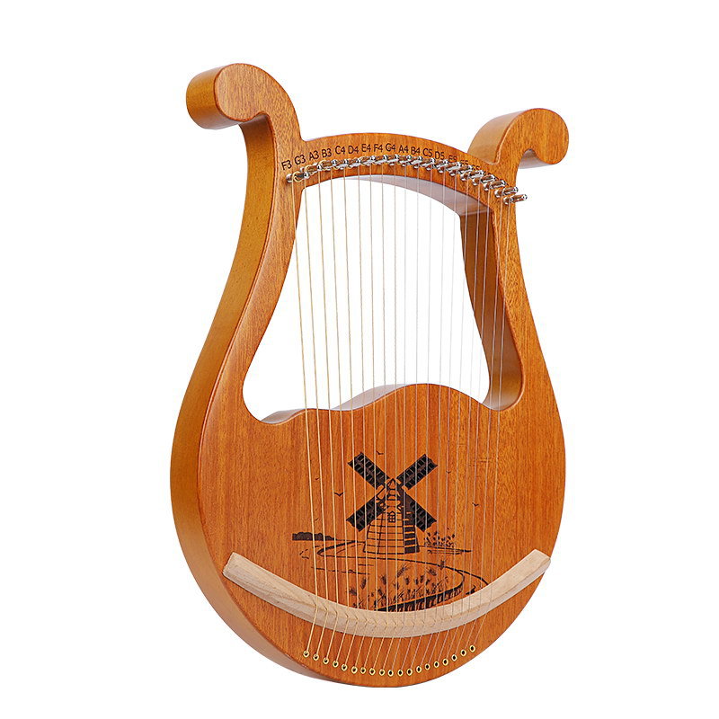 Lua lira harpa 19 cordas lindo - Musical Instrument Easy To Learn For Adults avaliação e preço