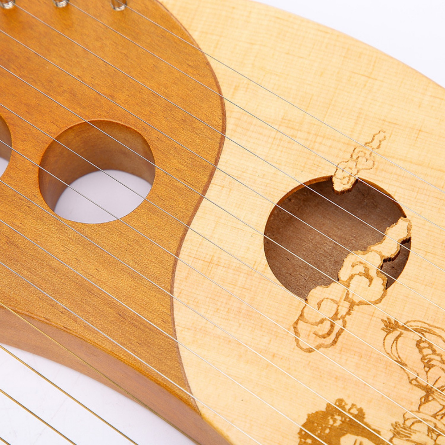 Lua lira harpa 19 cordas lindo - Musical Instrument Easy To Learn For Adults avaliação e preço
