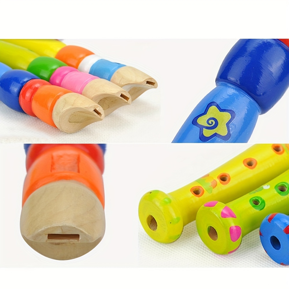1pc flauta de madeira 6 buraco - Musical Instruments Cartoon avaliação e preço