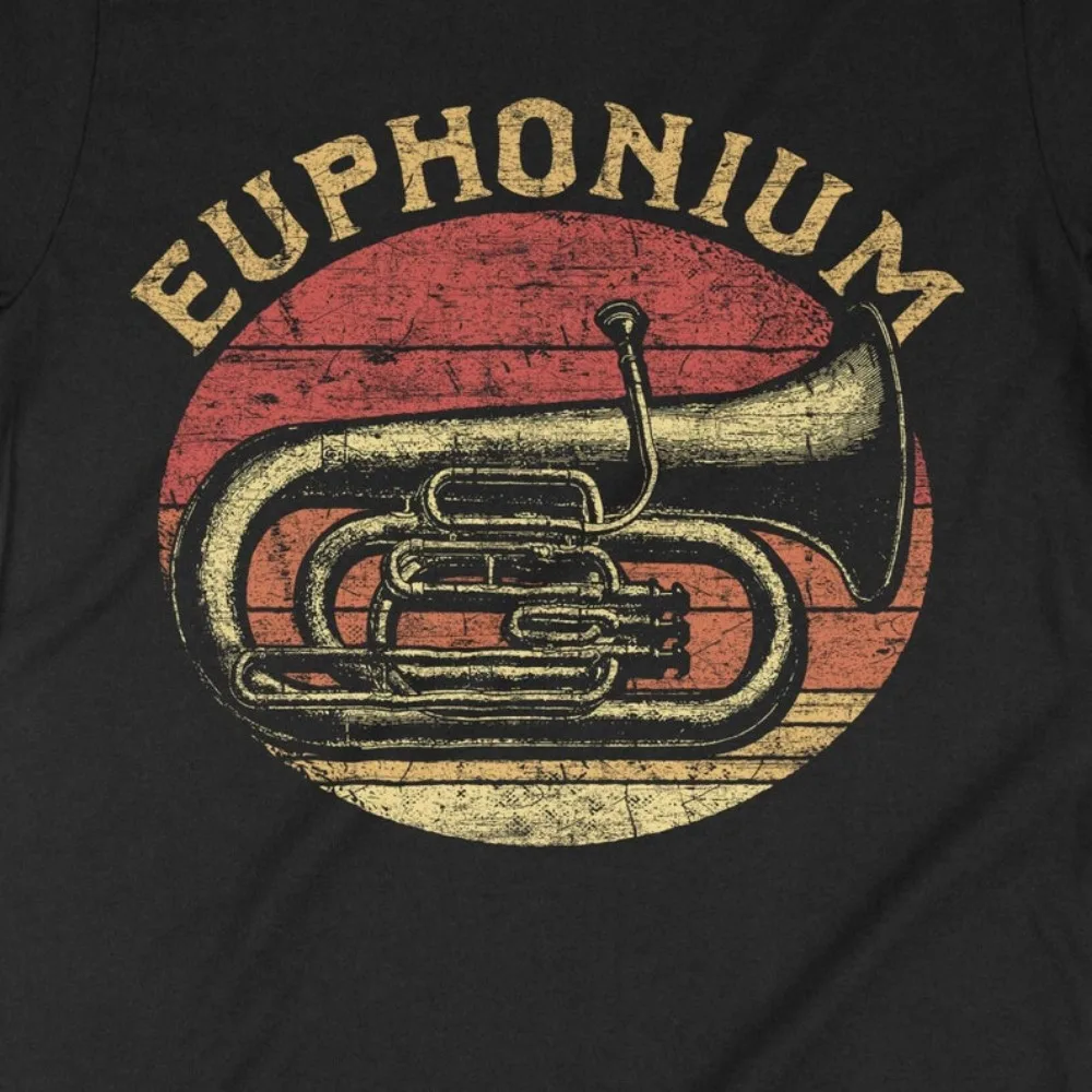 Camiseta engraçada do vintage  - Musical Instruments Cartoon avaliação e preço