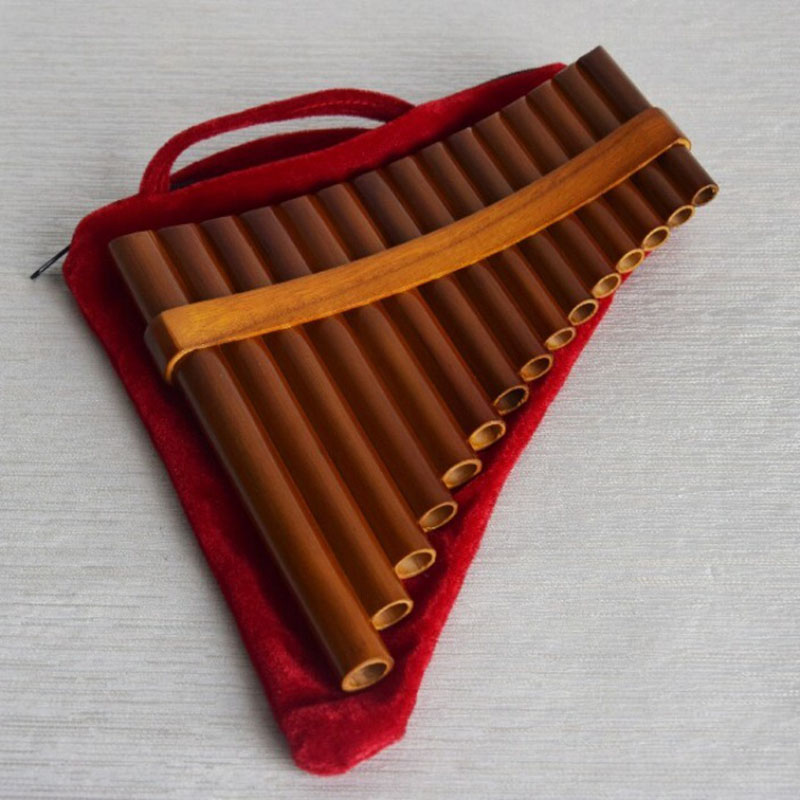 Flauta de Bambu de 15 Tubos em - Musical Instrument Pipe avaliação e preço