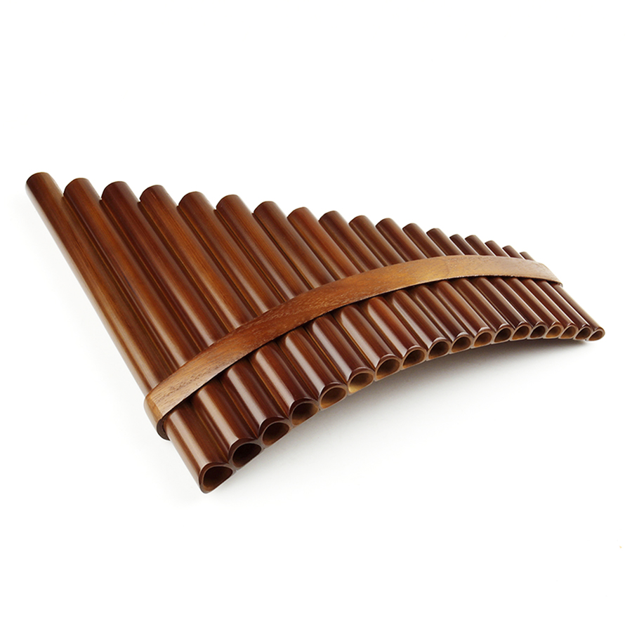 Flauta de Pan de Bambu com 18  - Musical Instrument Pipe avaliação e preço