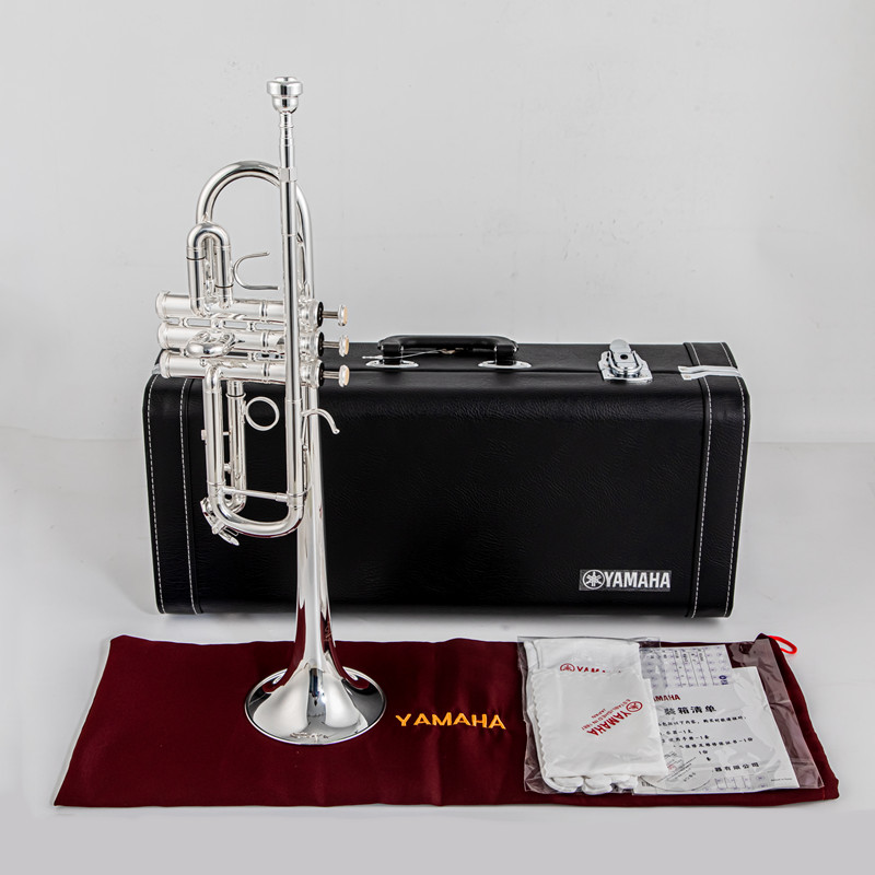 Banhado a prata trompete profi - Musical Instrument Japan avaliação e preço