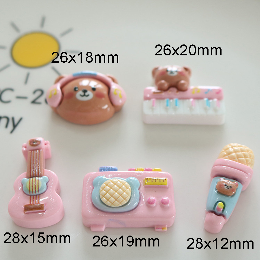 10 pçs brilhante urso instrume - Musical Instruments Cartoon avaliação e preço