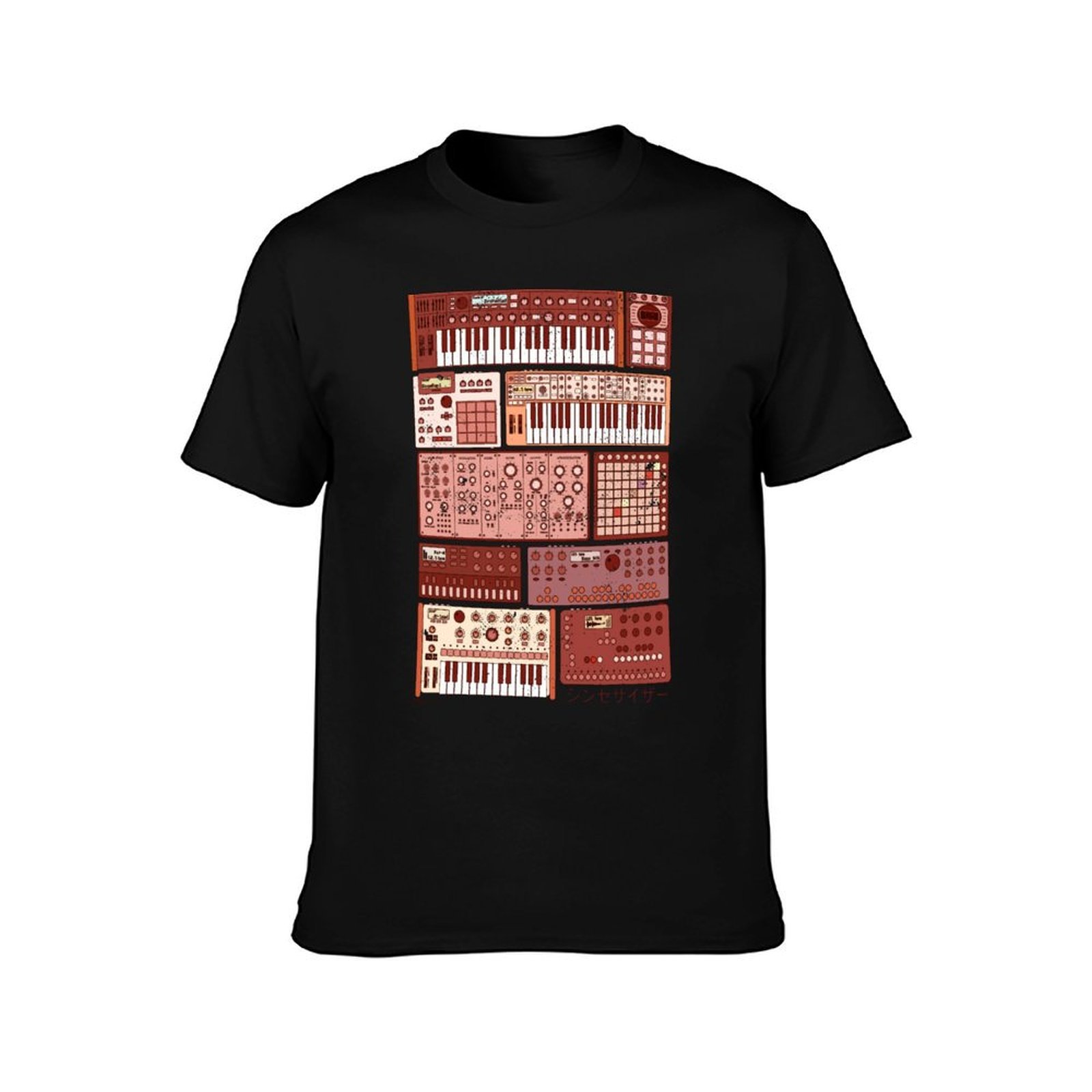 Camiseta casual resistente a m - Musical Instrument Synthesizer avaliação e preço