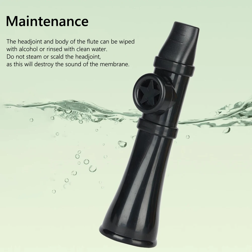 Flauta Kazoo portátil, fácil d - Musical Instrument Easy To Learn For Adults avaliação e preço