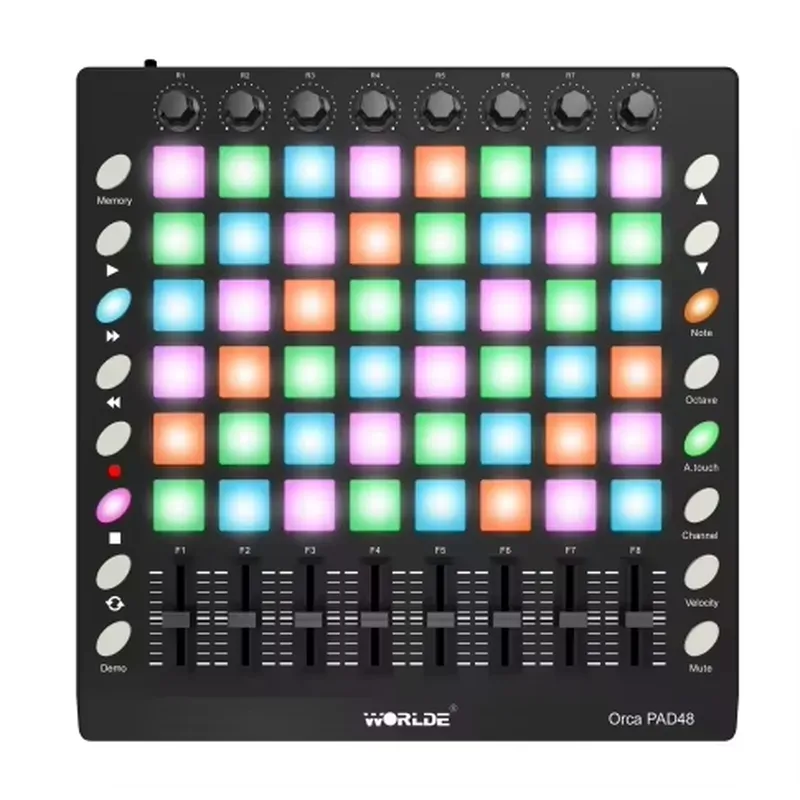 Controladores MIDI ORCA PAD48  - Musical Instrument Synthesizer avaliação e preço