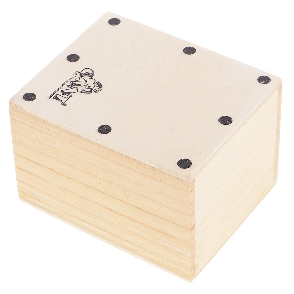 Mini Cajon de Areia de Madeira - Cajon Musical Instrument avaliação e preço