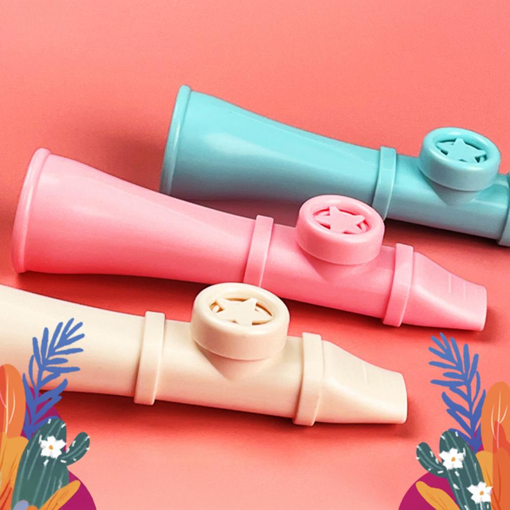 Kazoo de plástico com cordão,  - Musical Instrument Easy To Learn For Adults avaliação e preço